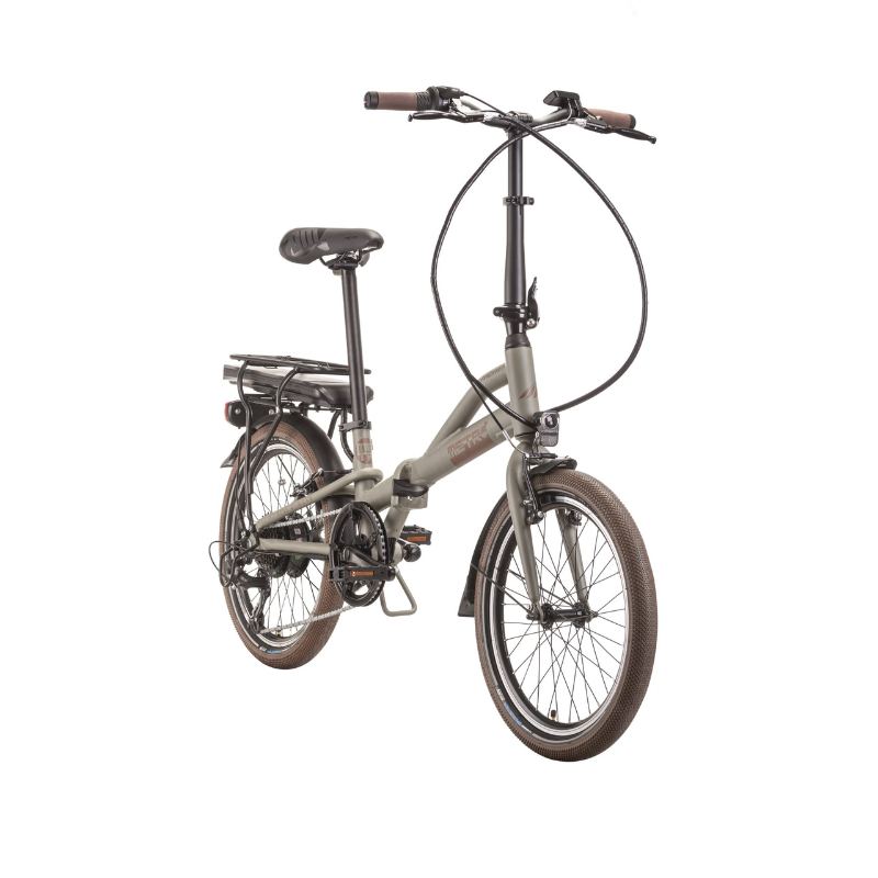 MBM E-Metro Military Green Folding E-Bike 