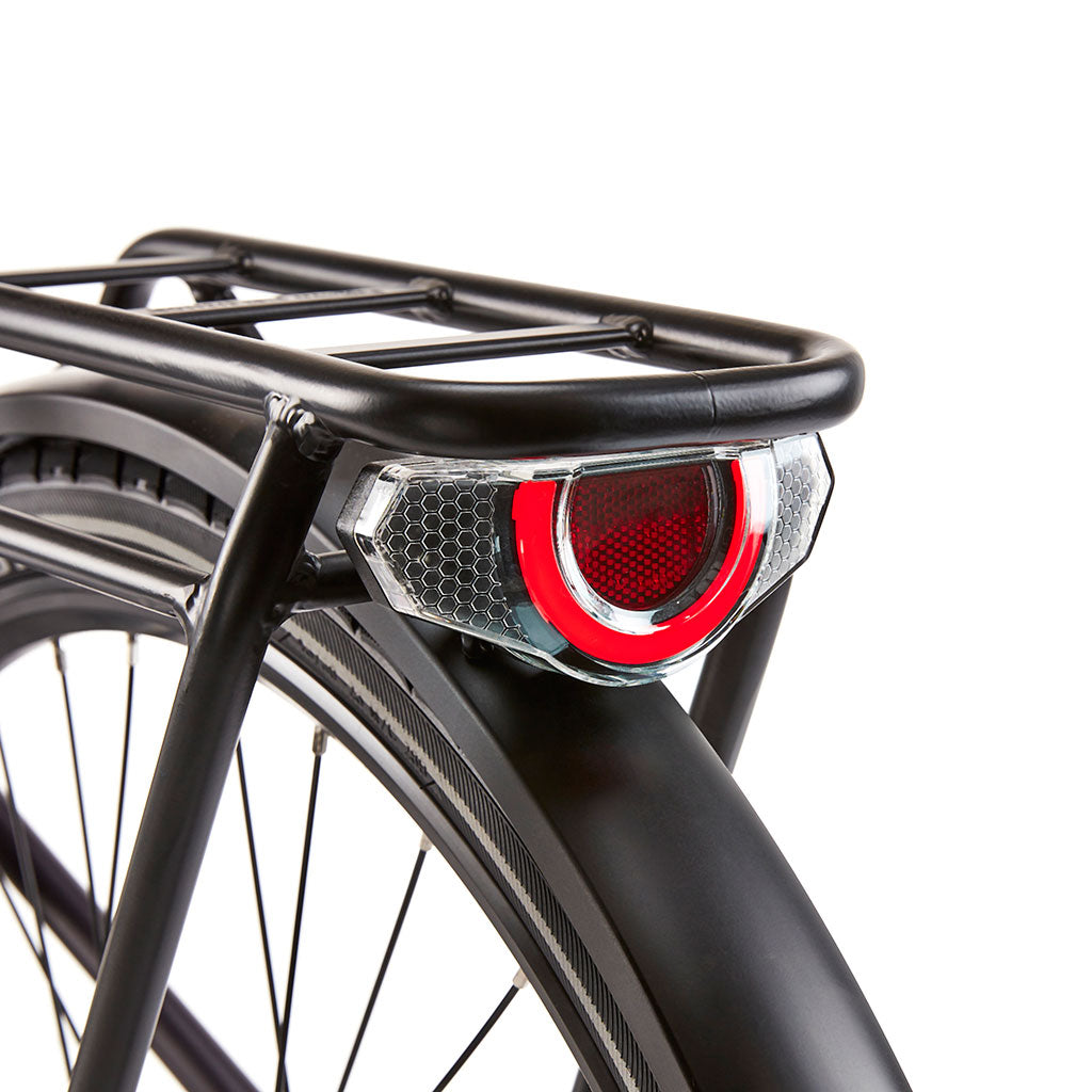 Gents E-Bike Rear Rack and Light 