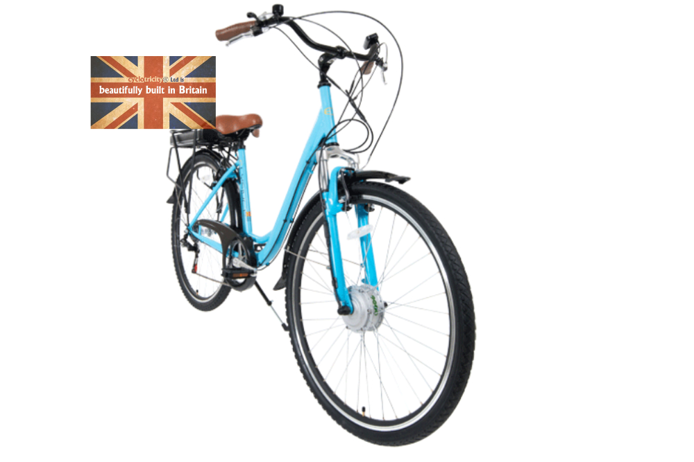 Cyclotricity Jade Sky Blue Step Through E-Bike